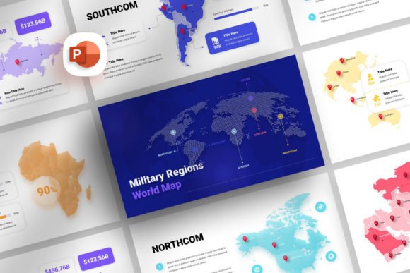 A Practical Guide to Military Regions World Map Presentation