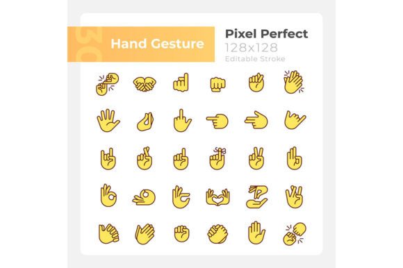 Beyond Words: The Power of Hand Gesture Icon Sets