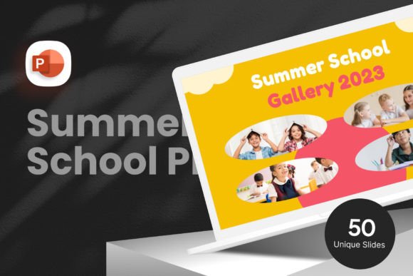 Crafting a Pitch Deck with the Summer School PowerPoint Template