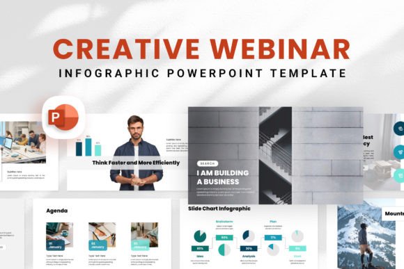 Creative Webinar PowerPoint Template: Elevating Your Professional Presentation