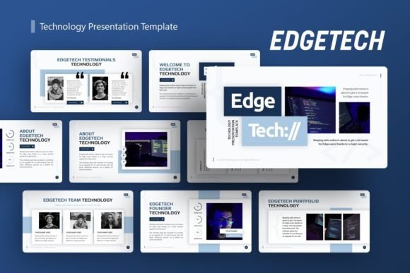 EdgeTech: The Dynamic Template for Modern Presentations