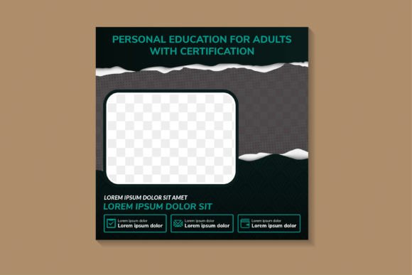Elevate Your Adult Education Campaigns with a Dynamic Banner Template