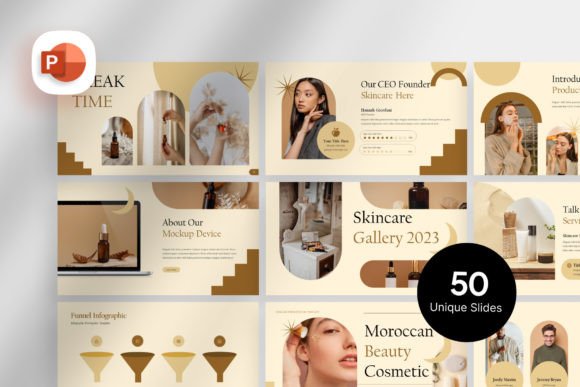 Elevate Your Pitch: The Moroccan Beauty Product PowerPoint Solution