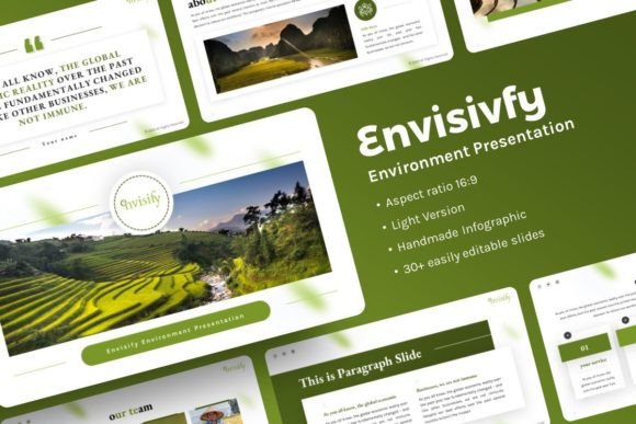 Envisify Environment: A Presentation Template Built for the Modern Creative
