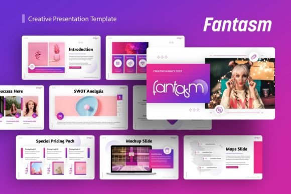 Fantasm: A Creative Presentation Template Designed for Versatility