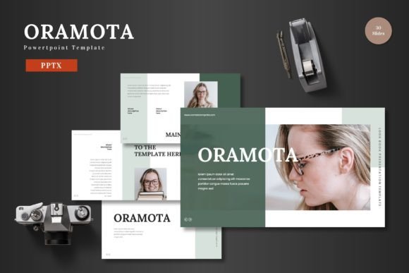 Oramota: A Modern Powerpoint Template for Every Presentation