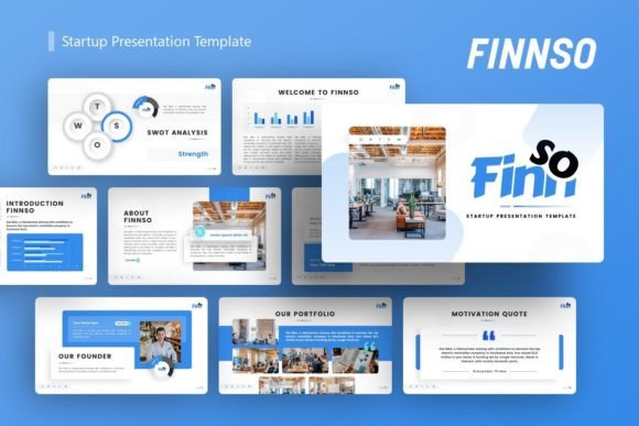 The Finnso Presentation: A Versatile Template for Modern Communicators
