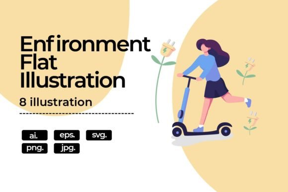 The Ultimate Toolkit: Unpacking the Enfironment Flat Illustration Collection